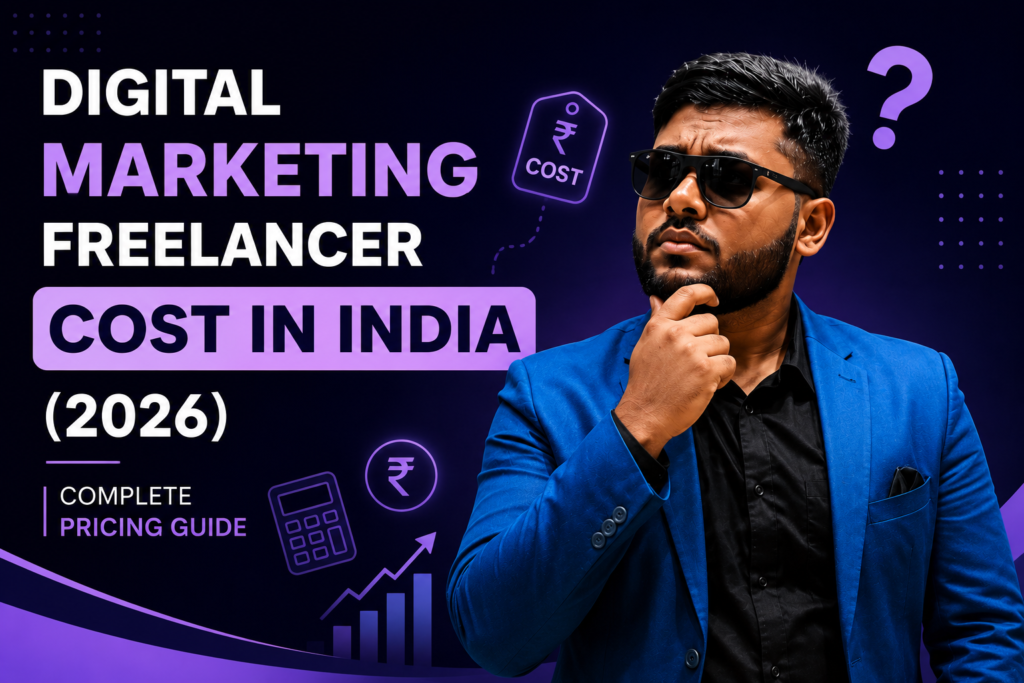 Digital Marketing Freelancer Cost in India